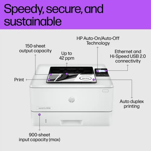 laserjet-pro-4003dn-03-500x500 HP LaserJet Pro 4003dn Mono Laser Printer – 40ppm, Duplex