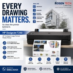 HP DesignJet T250 vs T600 comparison Bangladesh