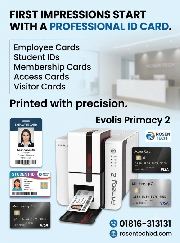 ID card printer for every industry Bangladesh