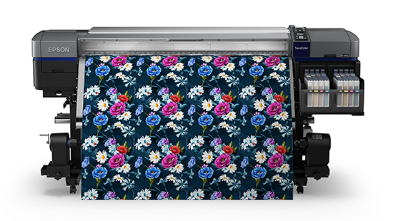 Epson SureColor SC-F9330 Dye-Sublimation Textile Production Printer – Buy at Rosen Tech Epson SureColor SC-F9330 64-inch dual-head dye-sublimation textile production printer for high-volume fabric and soft signage printing available at Rosen Tech