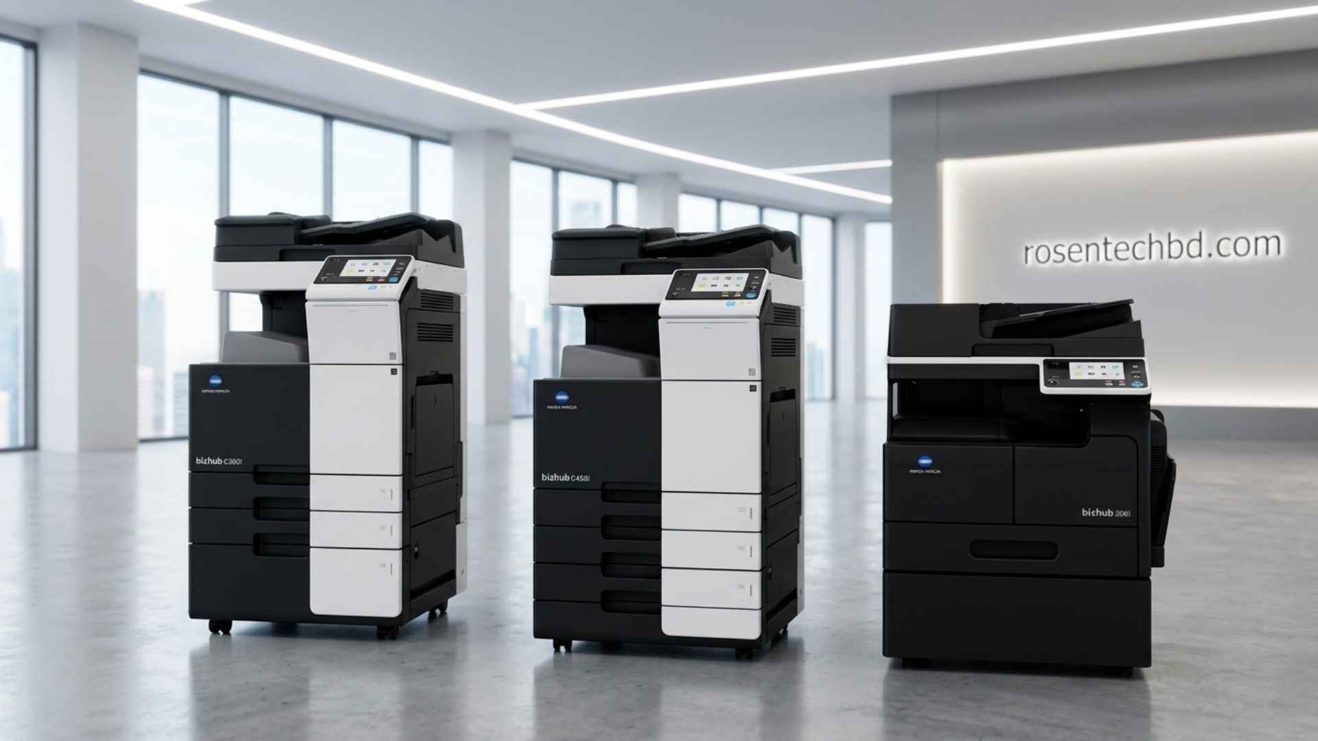 Konica Minolta Bizhub Photocopier Machines in Bangladesh Konica Minolta copier machine price in Bangladesh