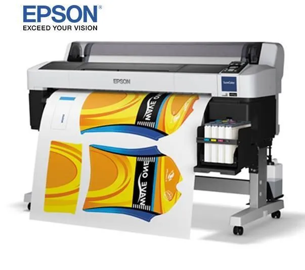 Epson SC-F6270 44″ Wide Sublimation Printer – ROSEN TECH Epson SC-F6270 44″ Wide Sublimation Printer with PrecisionCore TFP printhead and 1.5L ink tanks for high-speed dye-sublimation printing