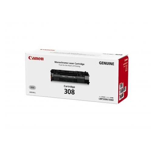 Canon 308 Toner for LBP-3300 Printer Canon 308 Toner cartridge for Canon LBP-3300 printer