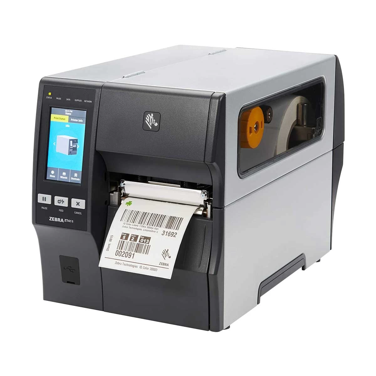 Zebra ZT411 300 DPI Industrial Barcode Label Printer Zebra ZT411 300 DPI industrial barcode label printer